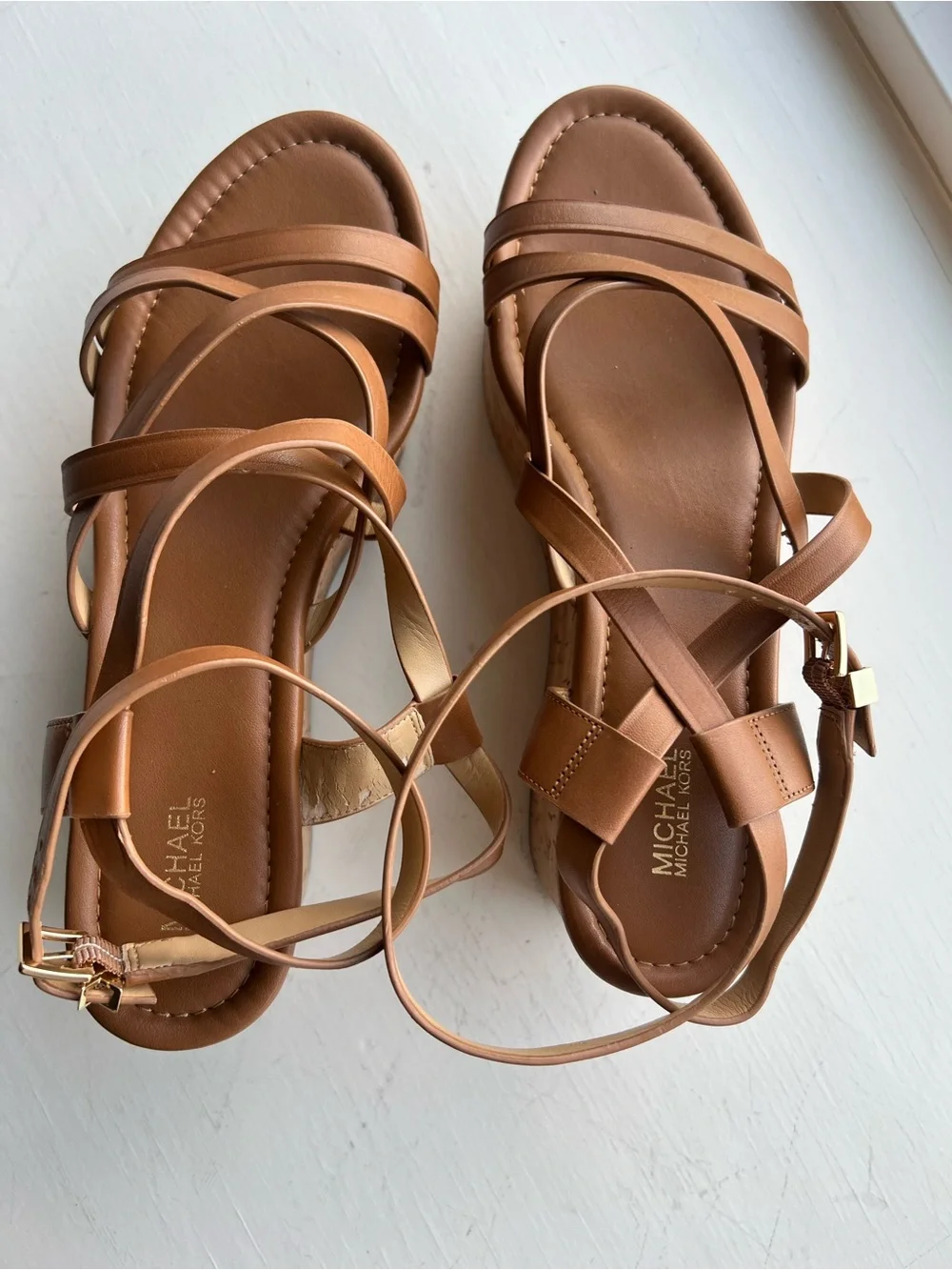 MICHAEL Michael Kors Strappy Platforms, 9